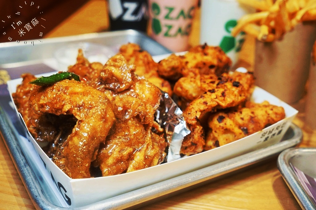 ZAC ZAG 一楽炸雞┃大安區韓式炸雞。首推醬蒜雞及麻辣雞，還有漢堡、套餐都能吃得到