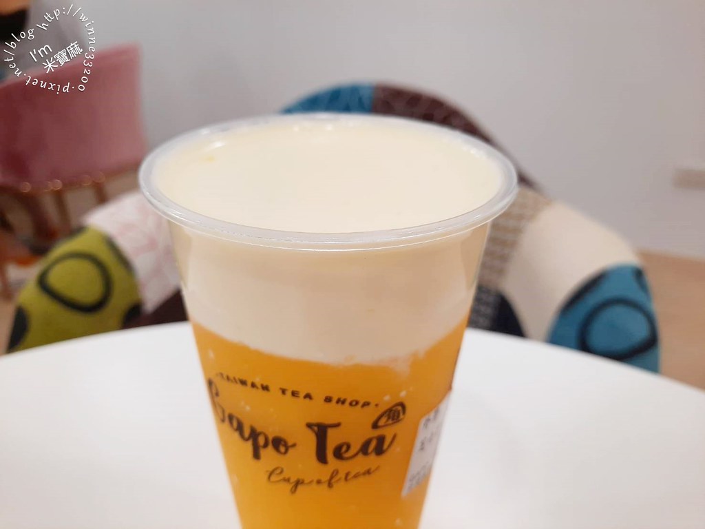 Gapo tea角鋪茶芝士奶蓋專賣┃芝士鮮果系列，甜鹹濃郁。網美拍照很可以 @米寶麻幸福滿載