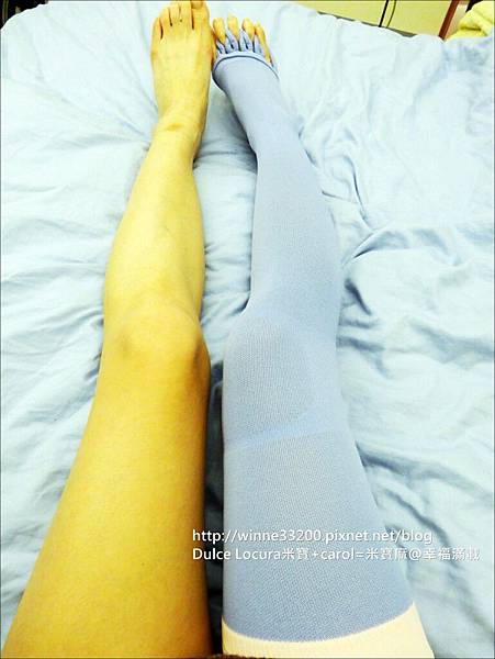 Magic美肌刻┃足護士舒眠機能纖腿襪180D、二合一睡眠大腿襪、360負離子能量凝膠磁石護腕。台灣製造 @米寶麻幸福滿載