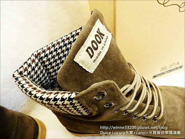【穿搭。鞋。短靴推薦】DOOK千島紋絨面短筒靴。可愛又有型。百搭輕巧。時尚平價。