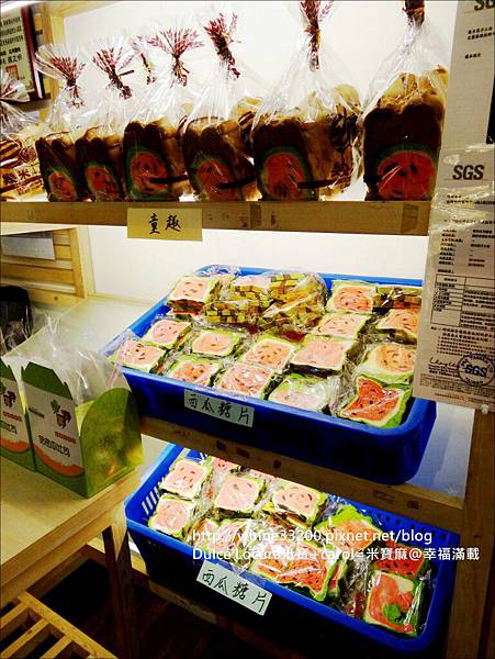 【食。麵包/包子。宜蘭】礁溪包子．饅頭專賣店＆幾米烘焙手創坊。西瓜吐司。好吃肉包