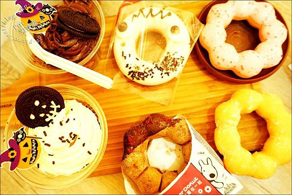 【甜點。板橋環球】Mister Donut搗蛋系列。吃甜甜超乖巧♥