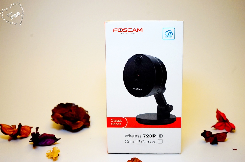 視訊監控推薦┃Foscam C1 PIR網路攝影機。日/夜模式 紅外線自動切換。位移及人體紅外線感應。雙向語音。支援32GB Micro SD儲存。 @米寶麻幸福滿載