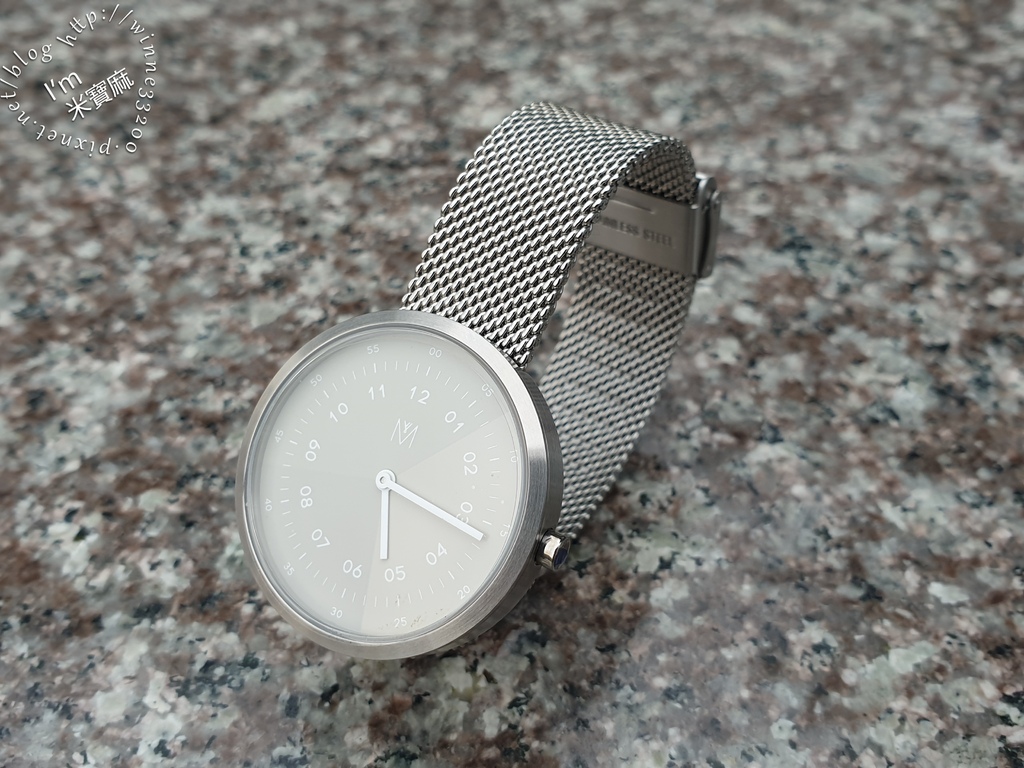 WABI SABI OFFWHITE 34MM┃MAVEN時尚腕錶。免費刻名/送貨/退換貨。藍寶石防花鏡面、瑞士石英機芯、兩年保固