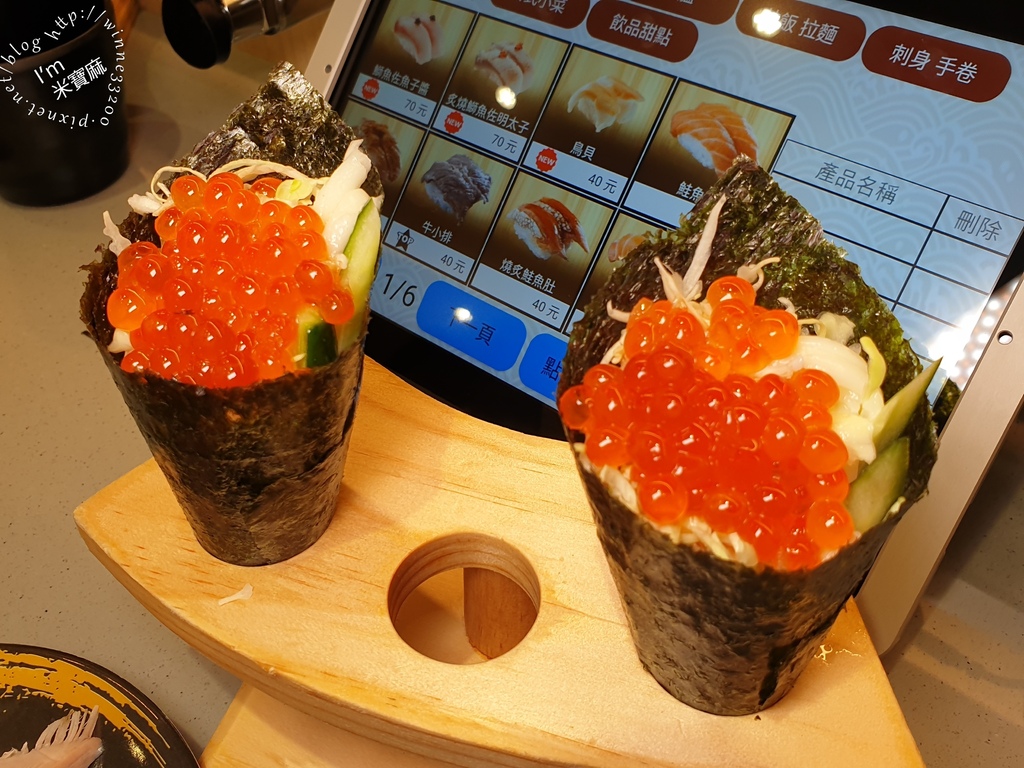 一条通壽司丼飯炸物┃永和美食。日本原裝新幹線、PAD點餐。超過80種品項選擇