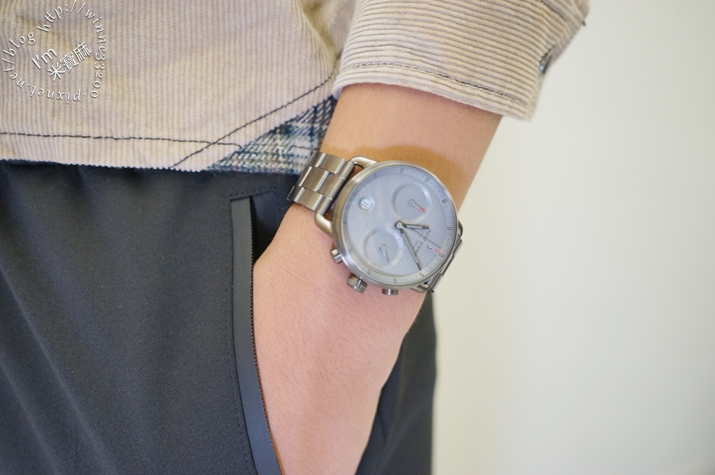 Nordgreen北歐設計手錶┃雙十一必買、手錶推薦。先鋒紋理灰色腕錶 42mm。帥酷簡約風格，專屬男人品味! @米寶麻幸福滿載